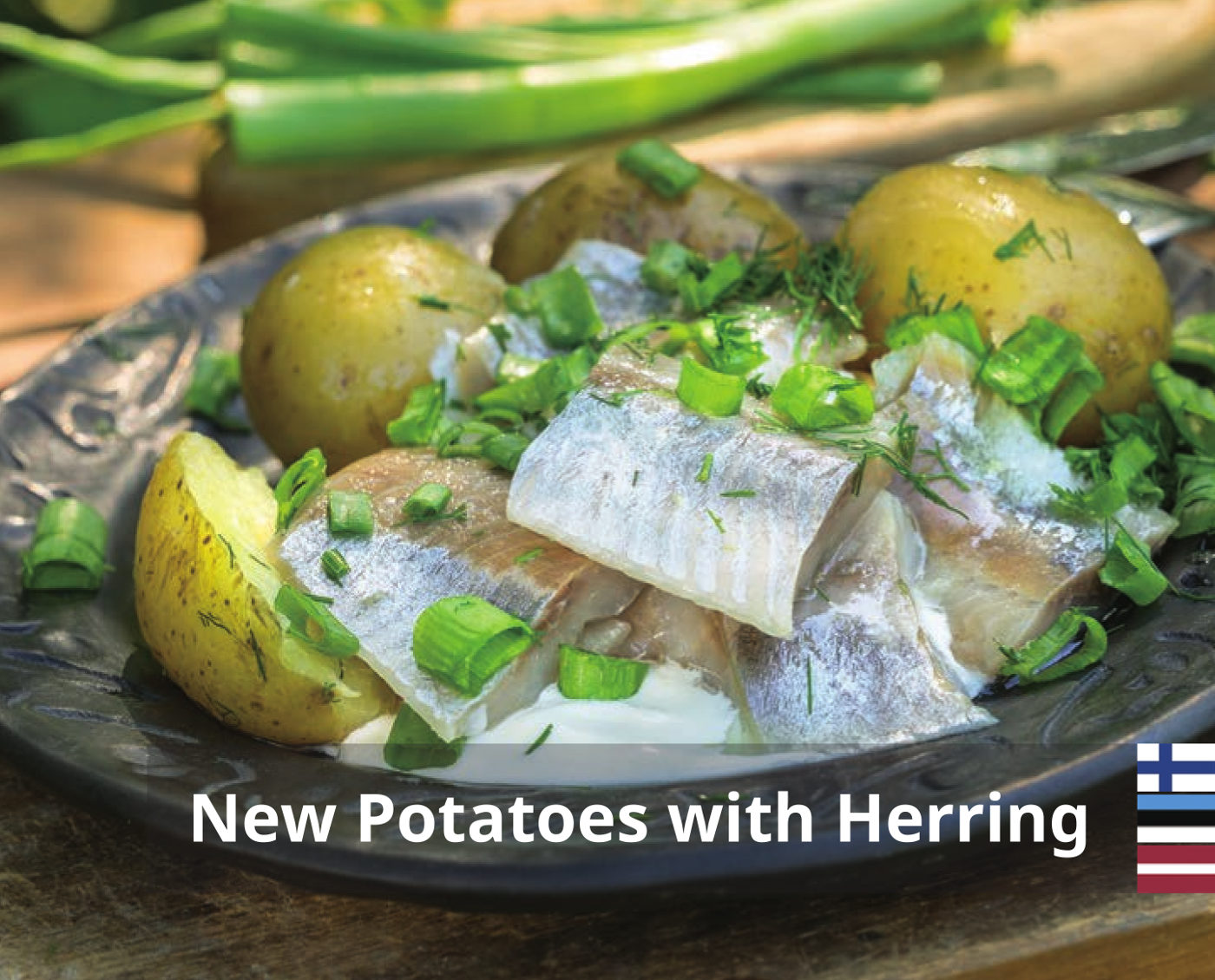 New Potatoes with Herring