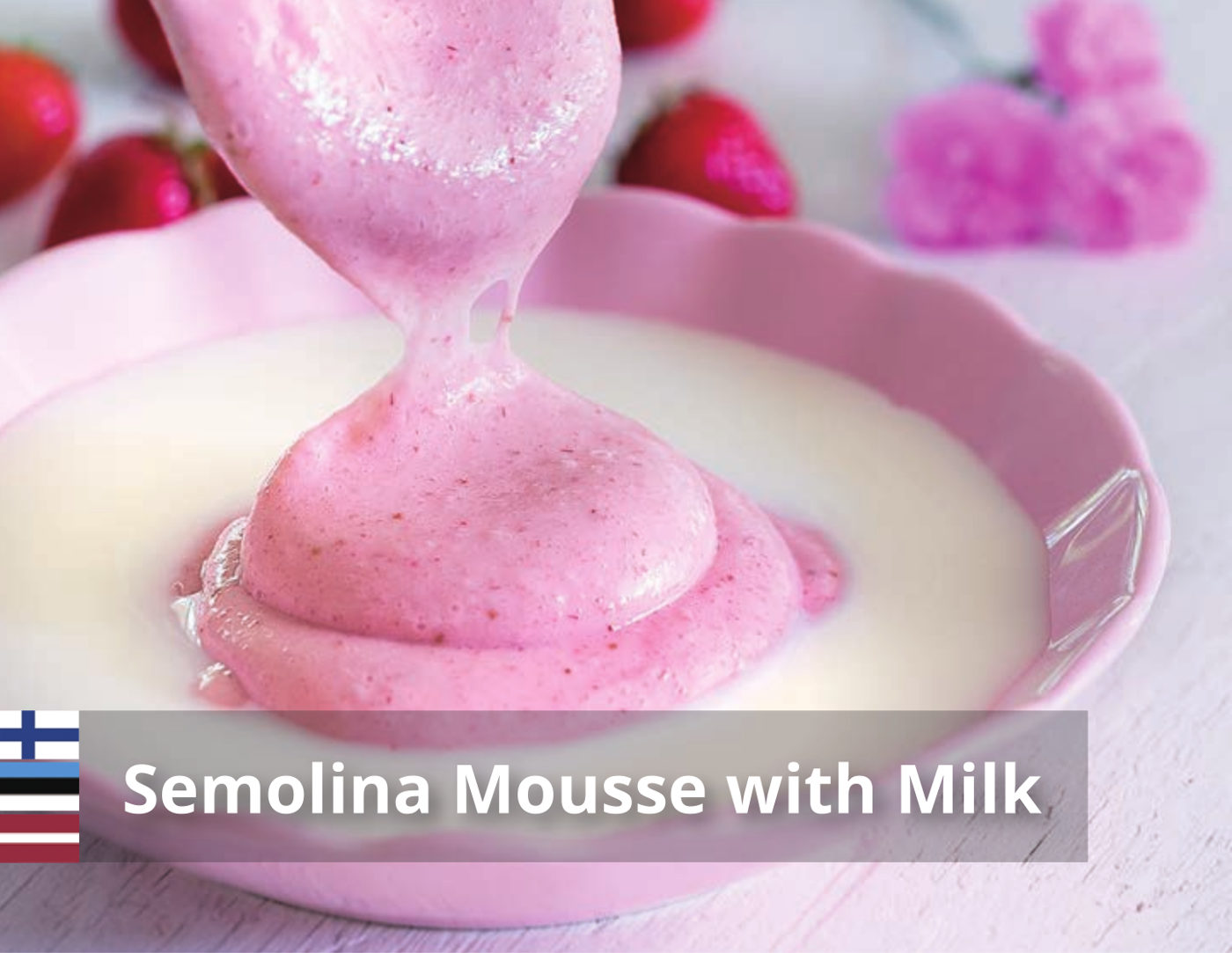 Semolina Mousse with Milk